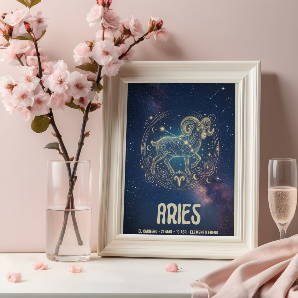 Pósters Digitales del Zodiaco – Los 12 Signos