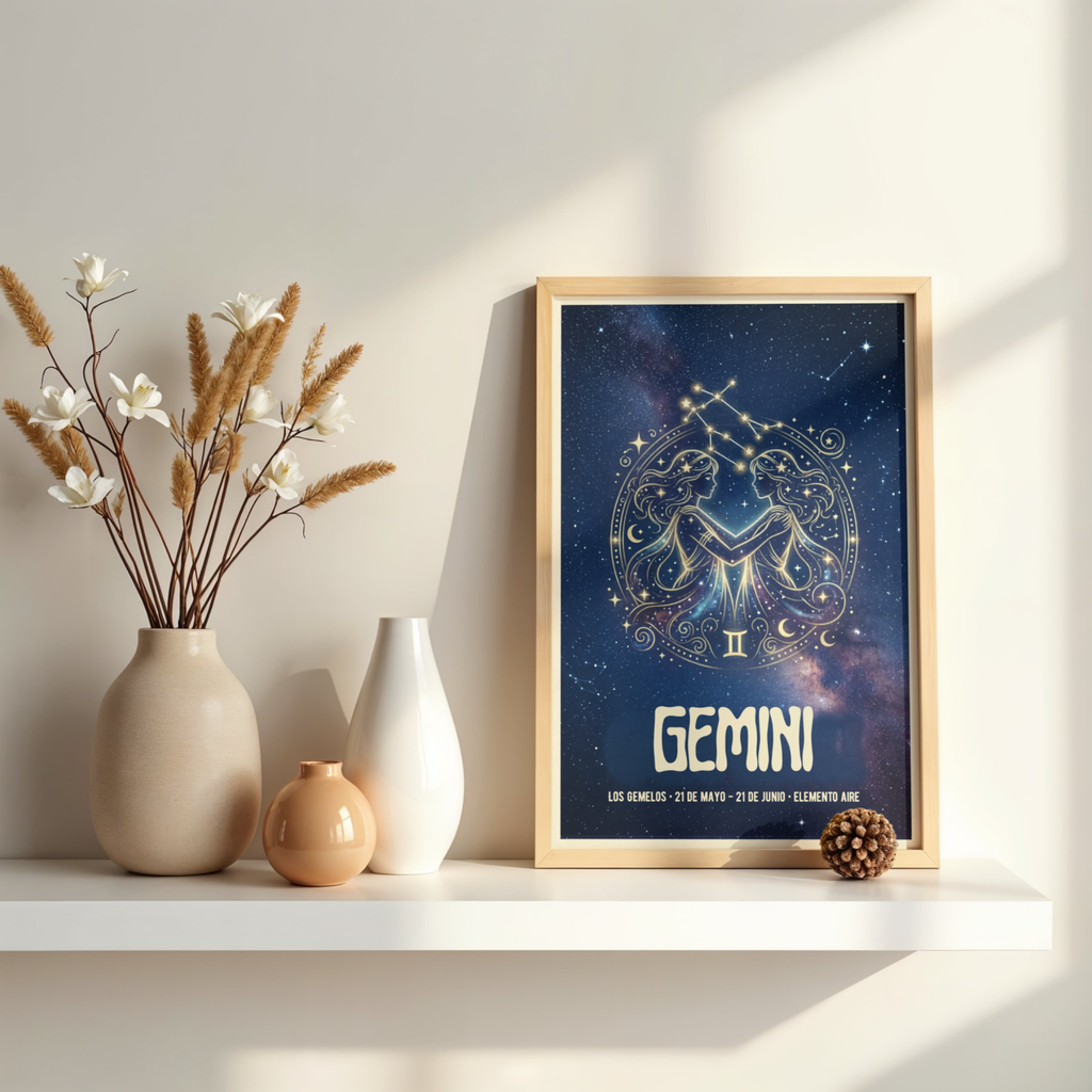 Pósters Digitales del Zodiaco – Los 12 Signos