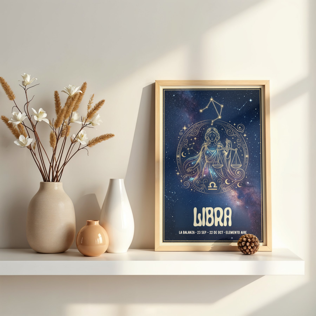 Pósters Digitales del Zodiaco – Los 12 Signos