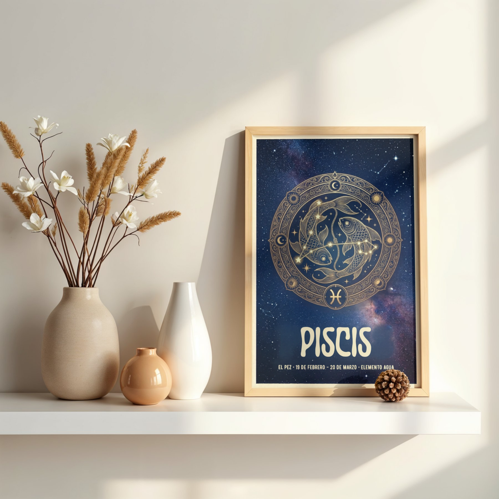 Pósters Digitales del Zodiaco – Los 12 Signos
