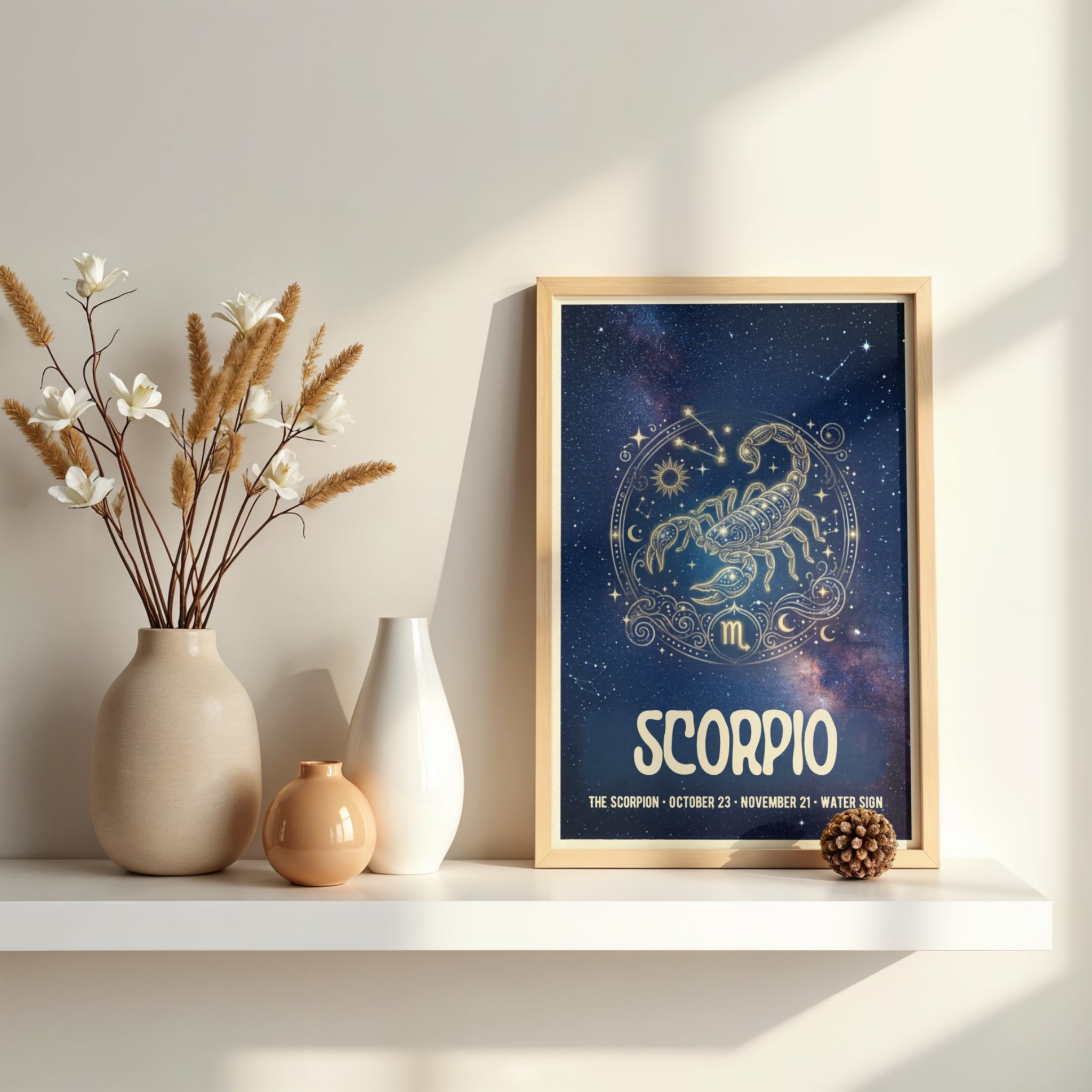 Pósters Digitales del Zodiaco – Los 12 Signos
