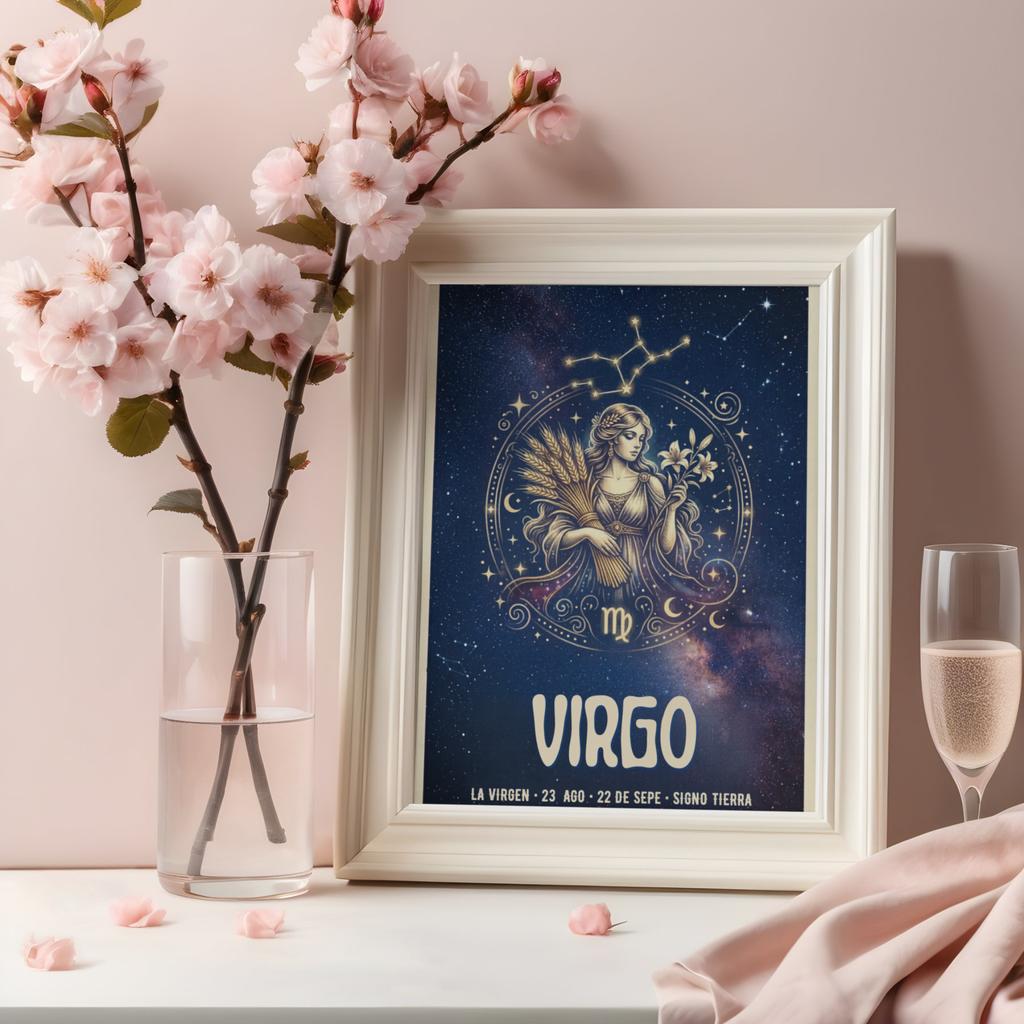 Pósters Digitales del Zodiaco – Los 12 Signos